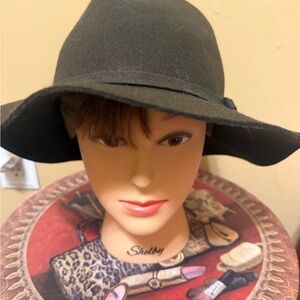 Charlotte Russe Black Floppy Hat